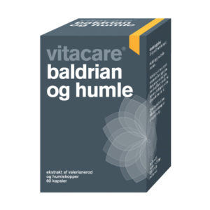 VitaCare Baldrian og Humle (60 tabletter)