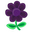 Normalt blå, men findes også som hvide, violette og næsten sorte Normalt blå, men findes også som hvide, violette og næsten sorte